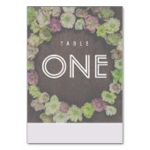 MODERN Garden Hellebore Tischnummer (Vorderseite)