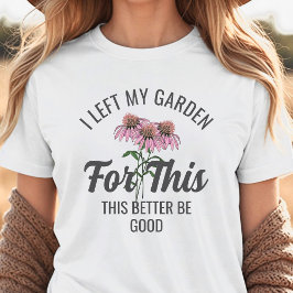 Modern Garden Lover Blume Illustration Gardener Tri-Blend Shirt