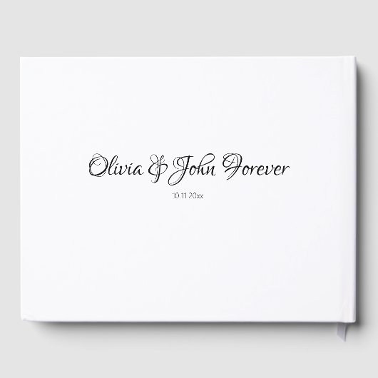 Modern Gästebuch (Rückseite)