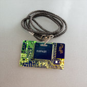 Modern gedruckte Leiterplatten - Design Name Geeky Ausweis