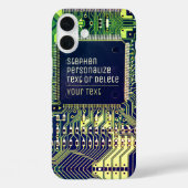 Modern gedruckte Leiterplatten - Design Name Geeky Case-Mate iPhone Hülle (Rückseite)