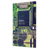 Modern gedruckte Leiterplatten - Design Name Geeky Klemmbrett (Links)