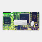 Modern gedruckte Leiterplatten - Design Name Geeky Schreibtischunterlage (Tastatur & Maus)