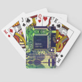 Modern gedruckte Leiterplatten - Design Name Geeky Spielkarten (Rückseite)