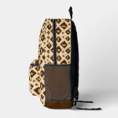 Modern gemustert bedruckter rucksack (Rechts)