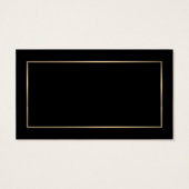 Modern & gemütlich, schwarz & goldfarben, Gratis-D (Rückseite)