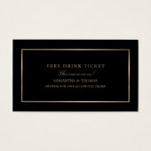 Modern & gemütlich, schwarz & goldfarben, Gratis-D (Vorderseite)