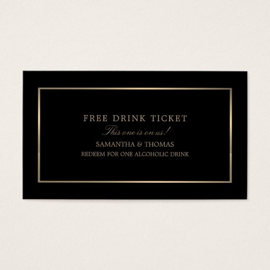 Modern & gemütlich, schwarz & goldfarben, Gratis-D (Vorderseite)