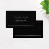 Modern & gemütlich, schwarz & silber, Gratis Drink (Schreibtisch)