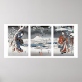 Modern Genji Triptych Poster (Vorne)