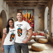 Modern Geometric Abstract for Passionate Creatives T-Shirt