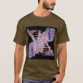 Modern Geometric Abstract Men’s Art Tee (Vorderseite)