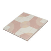 Modern Geometric Abstract Pat#10 Rose Gold ID1192 Fliese (Seite)