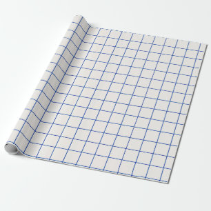 Modern geometric abstract pattern design with simp geschenkpapier