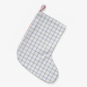 Modern geometric abstract pattern design with simp kleiner weihnachtsstrumpf (Vorderansicht (hängend))