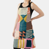 Modern geometric abstract pattern design with simp schürze (InSitu)
