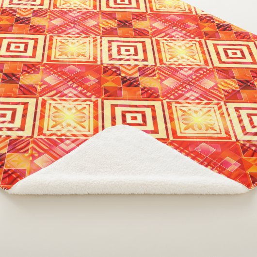 Modern Geometric Abstract Pattern  Sherpadecke (3/4)