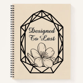 Modern Geometric Arch | Minimalist Wedding Notizblock