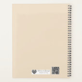 Modern Geometric Arch | Minimalist Wedding Planer (Rückseite)