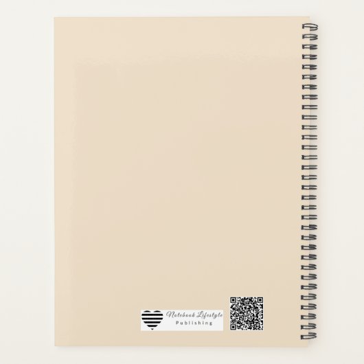 Modern Geometric Arch | Minimalist Wedding Planer (Rückseite)