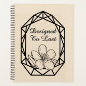 Modern Geometric Arch | Minimalist Wedding Planer (Vorderseite)