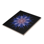 Modern geometric art violet stars black decor fliese (Seite)