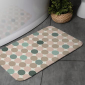 Modern Geometric Bath Mat for Everyday Bathrooms Badematte
