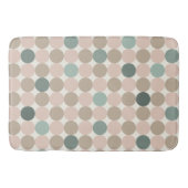 Modern Geometric Bath Mat for Everyday Bathrooms Badematte (Vorderseite)