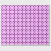 Modern Geometric, Diamonds - Amethyst lila Geschenkpapier (Flach)