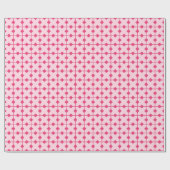 Modern Geometric, Diamonds - Erdbeerrosa Geschenkpapier (Flach)