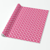 Modern Geometric, Diamonds - Erdbeerrosa Geschenkpapier (Ungerollt)