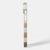 Modern Geometric Earth Tones Tile Pattern - Minima Case-Mate iPhone Hülle (Rückseite / Links)