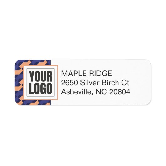 Modern Geometric Interlocking Pattern  (Vorne)