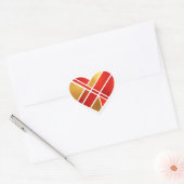 Modern Geometric Love Hearts Sticker Pack (Umschlag)