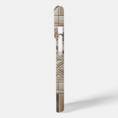 Modern Geometric Mosaic Phone Case Abstract Linear (Rückseite / Links)