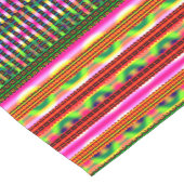 Modern Geometric Pastel Vintage  Kurzer Tischläufer (Ecke)