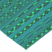 Modern Geometric Pastel Vintage  Kurzer Tischläufer (Ecke)