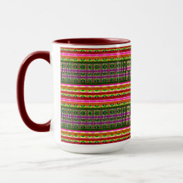 Modern Geometric Pastel Vintage  Tasse