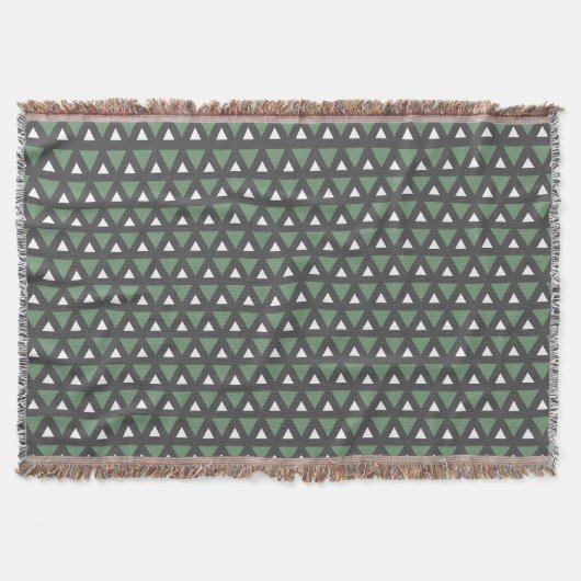 Modern Geometric pattern throw blanket Decke (Vorderseite)