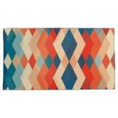 Modern Geometric Pillowcases – Matching Bedroom Be Kissenbezug (Vorderseite-Rechts)