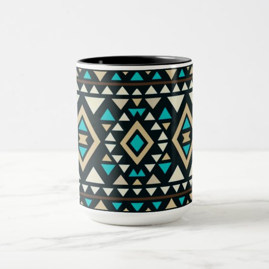 Modern Geometric Southwest Style  Tasse (Zentrum)