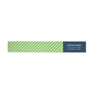 MODERN GEOMETRIC Streifen trendy nfl green marineb