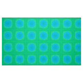 Modern Geometric Sunburst - Blau und Jade Grün Stoff (Fat Quarter (45,7 x 55,9 cm))