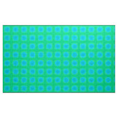 Modern Geometric Sunburst - Blau und Jade Grün Stoff (Yard (91,4 cm))