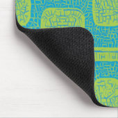 Modern geometrische Mouse Pad Mitte des Jahrhunder Mousepad (Ecke)