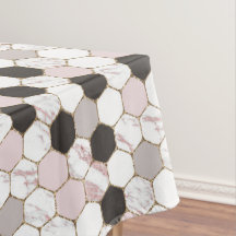 Modern geometrisches Marble Hexagon-Muster
