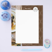 Modern Geometry Brown Flyer (Einzeln)