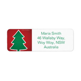 Modern geschnittener Baum