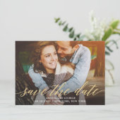 Modern gestaltbare, farbige Save the Date-Karte fü Dankeskarte (Stehend Vorderseite)