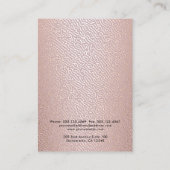 Modern gestaltete Logokarte für Armbänder Visitenkarte (Rückseite)